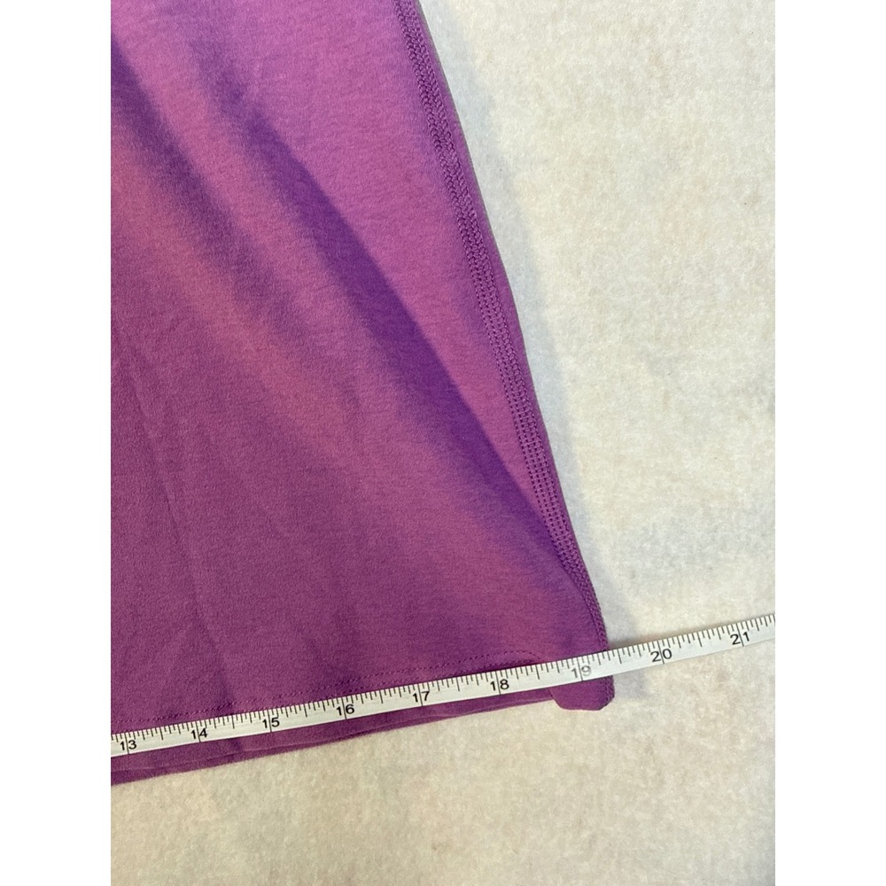 Beyond Yoga Women XS Dress Spacedye One Shoulder Bright Iris Purple SD6190 NWT - Picture 6 of 11